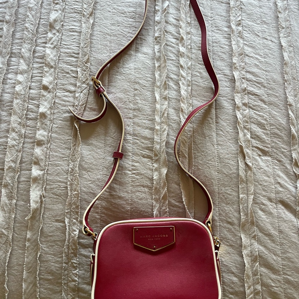 Marc Jacobs Red Crossbody Bag